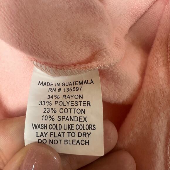 Albion Light Pink Sweatshirt with Bow - Picture 5 of 6